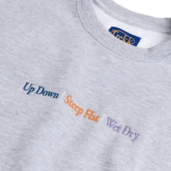 Crewnecks*Trekk by Asphaltgold Trekk Crewneck Heather Grey / Multi