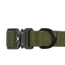 Hundezubehör*Trekk by Asphaltgold Trekk Dog Collar Olive / Black