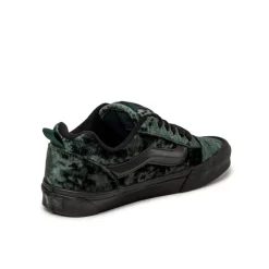 Leder Sneaker|Chunky Sneaker*Vans Knu Skool *Velvet* Black