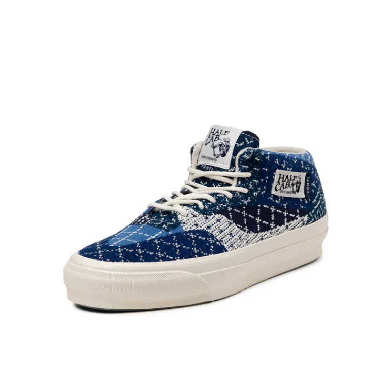 High-Top Sneaker|Leder Sneaker*Vans OTW x FDMTL Half Cab Reissue 33 EK Blue
