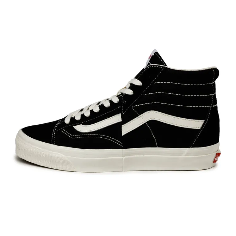 Leder Sneaker|High-Top Sneaker*Vans Premium Clash the Wall LX Black / White