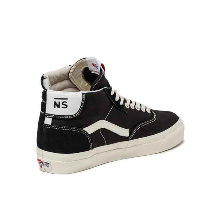 Leder Sneaker|High-Top Sneaker*Vans Premium Clash the Wall LX Black / White