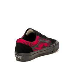 Leder Sneaker*Vans * Premium Old Skool 36 * Y2K Flame* Black / Red