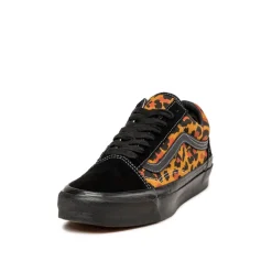 Leder Sneaker*Vans Premium Old Skool 36 *Leopard* Leopard Black / Black