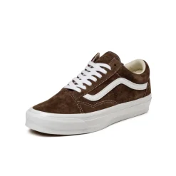 Leder Sneaker*Vans Premium Old Skool 36 *Pig Suede* Potting Soil