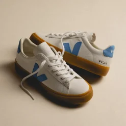 Weiße Sneaker*Veja Campo Chromefree Leather W Extra White / Aqua