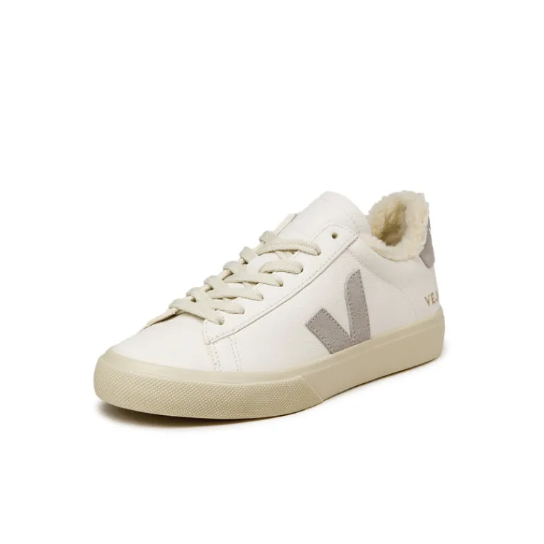 Weiße Sneaker*Veja Campo Winter W Extra White / Light Grey