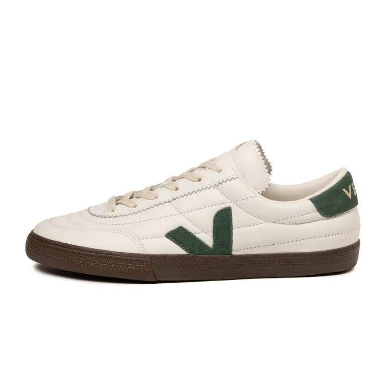 Terrace Casual Sneaker|Weiße Sneaker*Veja Panenka *O.T. Leather* White / Cyprus / Eagle