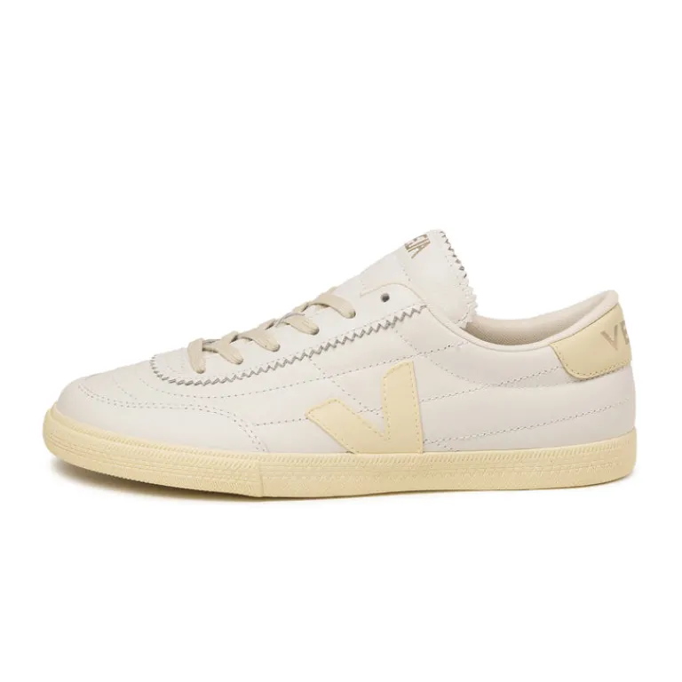 Terrace Casual Sneaker|Weiße Sneaker*Veja Panenka *O.T. Leather* White / Calcaire