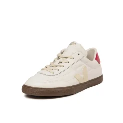 Terrace Casual Sneaker|Weiße Sneaker*Veja Panenka *O.T. Leather* White / Pierre / Pekin
