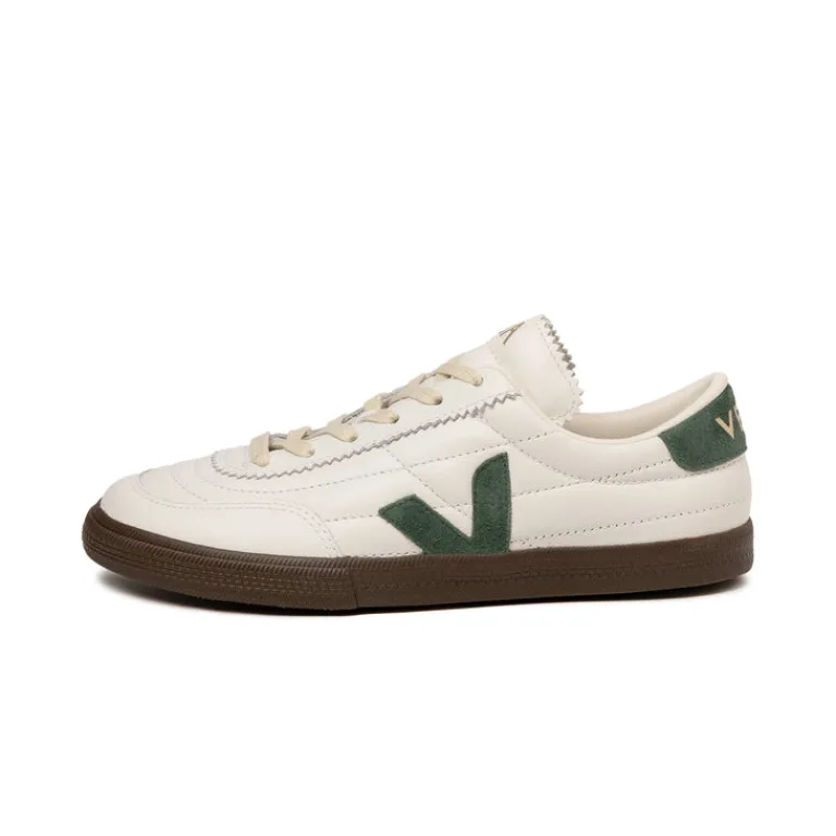 Terrace Casual Sneaker|Weiße Sneaker*Veja Panenka W *O.T. Leather* White / Cyprus / Eagle
