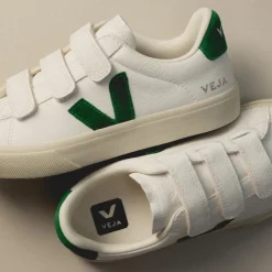 Weiße Sneaker*Veja Recife W Extra White / Emeraude