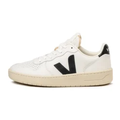 Weiße Sneaker*Veja V-10 Leather Extra White / Black