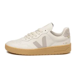 Weiße Sneaker*VEJA V-90 O.T. White / Light Grey / Natural