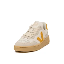 Weiße Sneaker*Veja V-90 O.T. W Extra White / Toscane / Natural