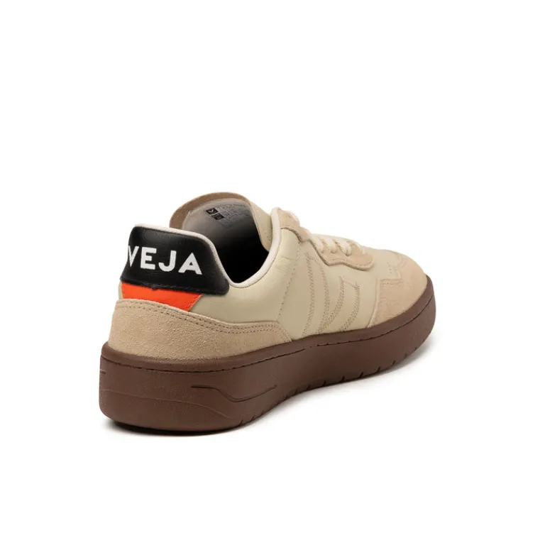 Plateau Sneaker*VEJA V-90 ZZ O.T. Pierre / Almond / Black