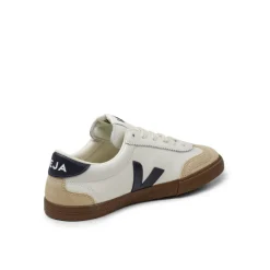 Weiße Sneaker*Veja Volley W *O.T. Leather* White / Nautico / Bark