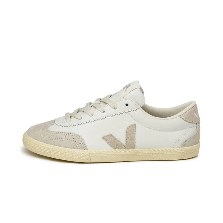 Weiße Sneaker*Veja Volley W *O.T. Leather* White / Natural