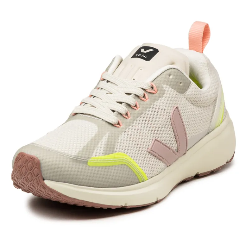 Laufschuhe*Veja Condor 2 Alveomesh Natural / Babe / Jaune Fluo