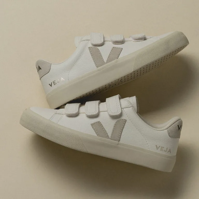 Weiße Sneaker*Veja Recife W Logo Extra White / Natural