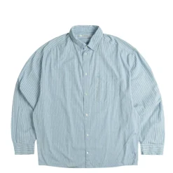 Hemden*Wood Wood Rofus Oversized Shirt Blue Heron